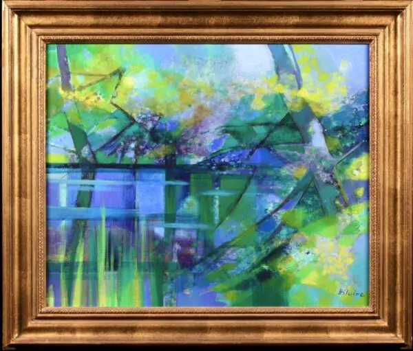 L’Etang Bleu - Buy Fine Paintings Online