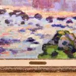 The Dam at Genetin on the River Creuse – Winter thumbnail