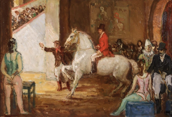 Au Cirque - Buy Fine Paintings Online