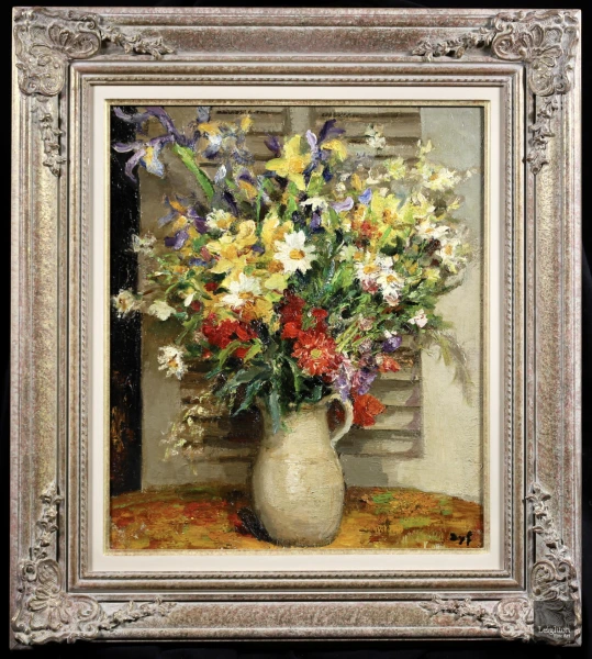 Vase De Fleurs - Buy Fine Paintings Online