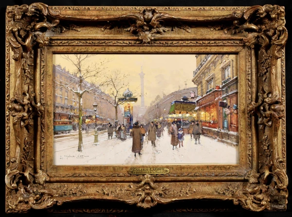 Place de la Bastille - Buy Fine Paintings Online