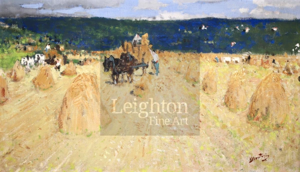 La Moisson a Thomery - Buy Fine Paintings Online