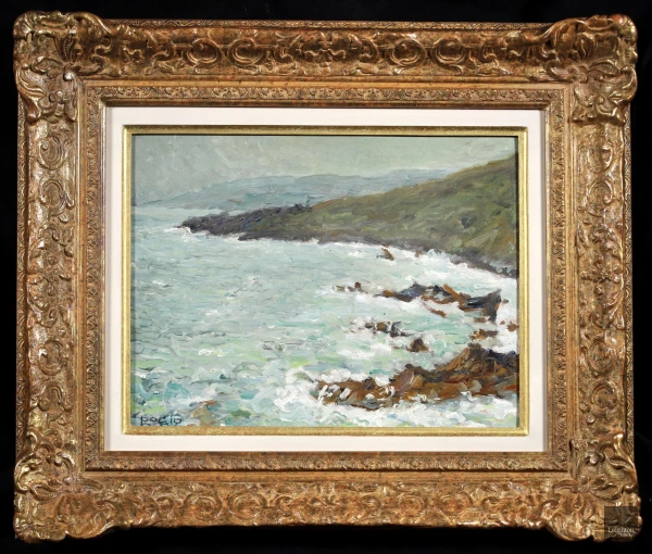 Rochers par temps gris - Buy Fine Paintings Online