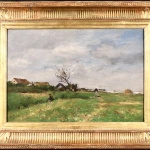 Fishing on a stream by the coast – Normandy thumbnail