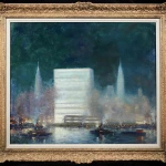 Evening – East River, New York thumbnail