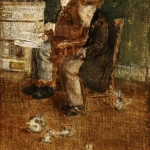 Deux vieillards aux chatons thumbnail