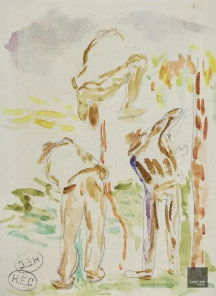 Etude de travailleurs - Buy Fine Paintings Online
