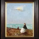 Coucher de soleil sur la plage thumbnail