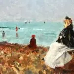 Coucher de soleil sur la plage thumbnail