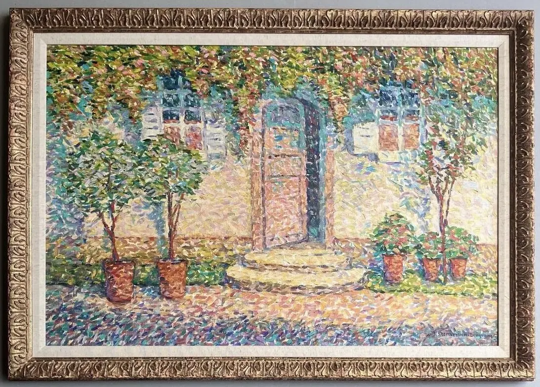La Porte du Jardin - Buy Fine Paintings Online