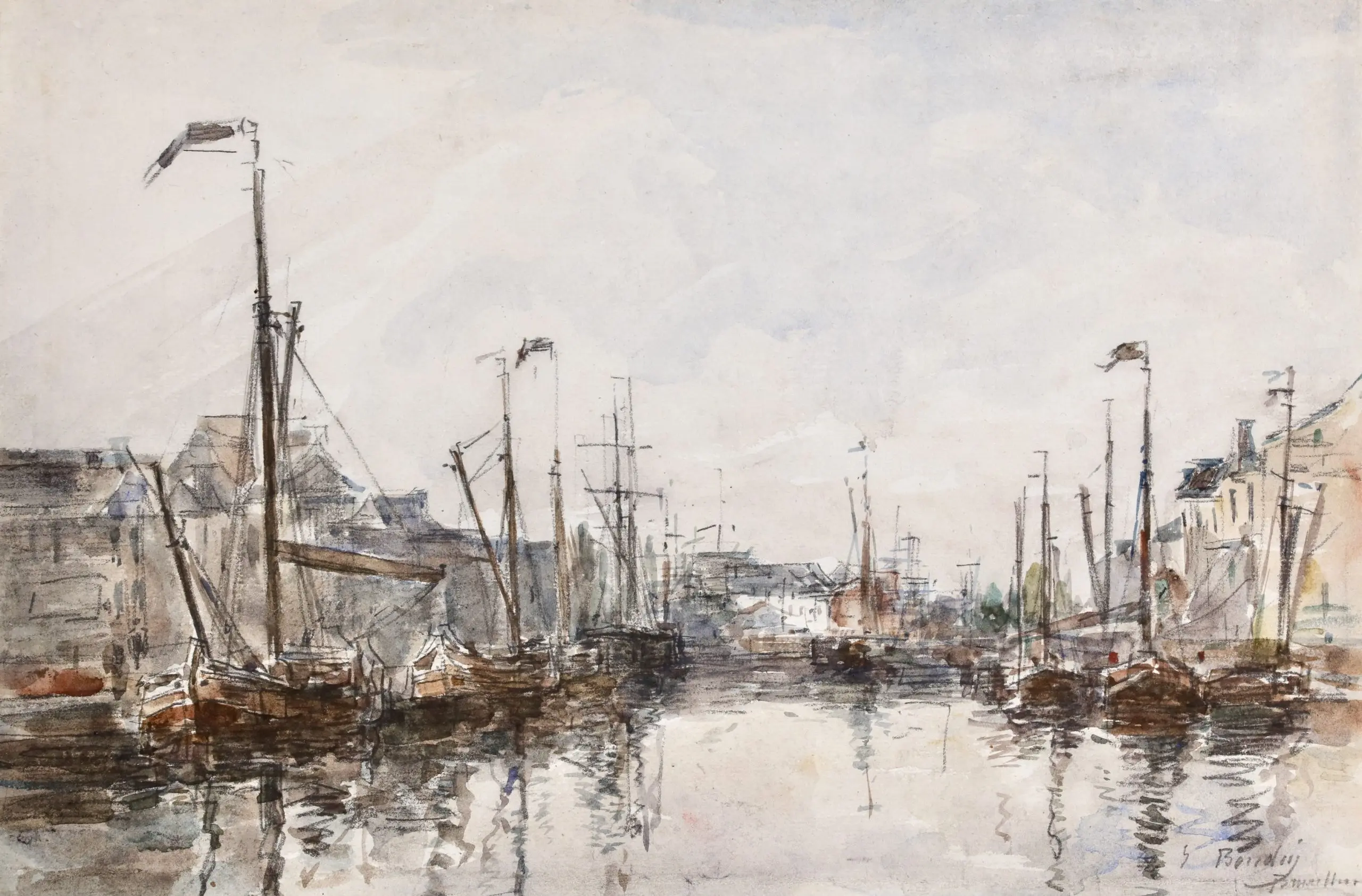 Buy Le bassin a Bruxelles Painting at Leighton Fine Art