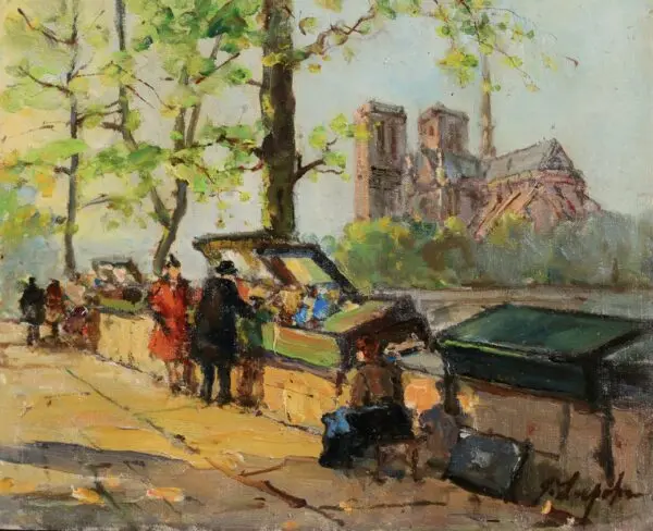 Quai des Bouquinistes - Buy Fine Paintings Online