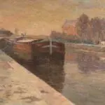 Bèlandre au soleil , matin de givre thumbnail
