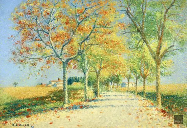 La Route de Cailhau - Buy Fine Paintings Online