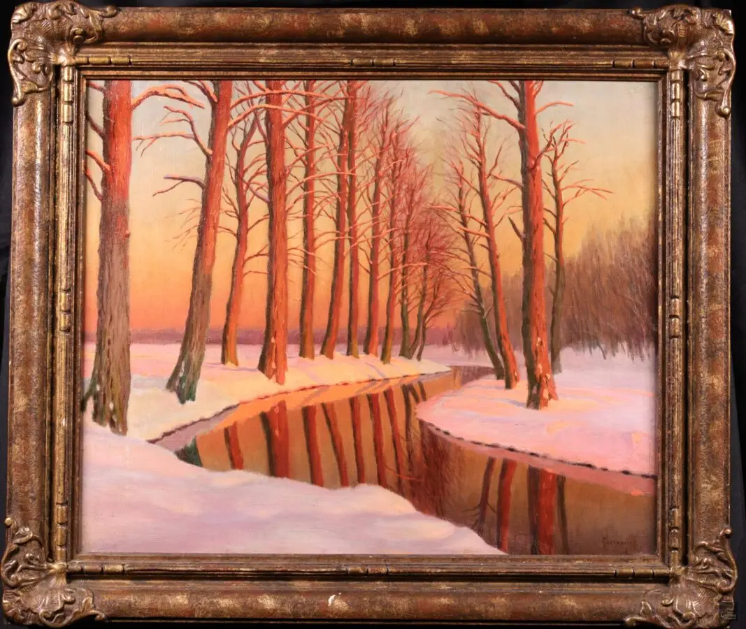 Red Sunset - Buy Fine Paintings Online