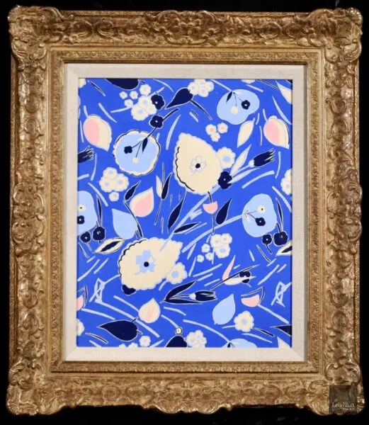 Projet de Fleurs – Bleu - Buy Fine Paintings Online