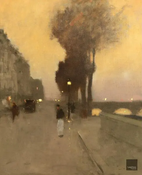 Le Quai de Bourbon – Le Soir - Buy Fine Paintings Online