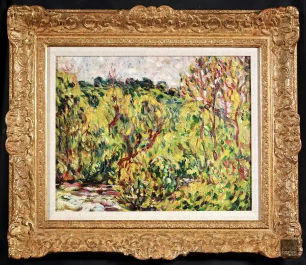 Cagnes – Riviere dans les arbres - Buy Fine Paintings Online