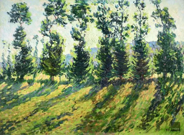 Les Peupliers - Buy Fine Paintings Online
