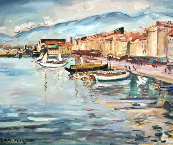 Le Port de Toulon - Buy Fine Paintings Online