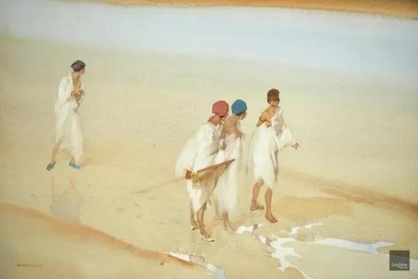 The Shrimpers - Buy Fine Paintings Online