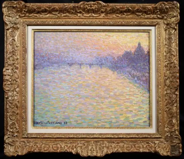 Sunset – Pont Des Arts - Buy Fine Paintings Online