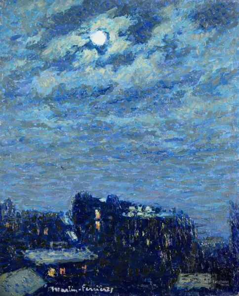 Clair de Lune – Montmartre – 1918 - Buy Fine Paintings Online