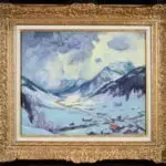 Sun breaking the clouds – Gstaad thumbnail