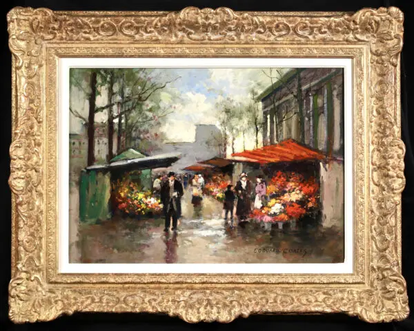 Place de la Madeleine – Marche aux Fleurs - Buy Fine Paintings Online
