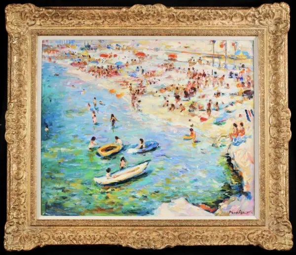 La Plage - Buy Fine Paintings Online