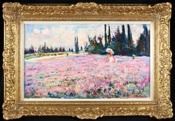 Champ bleu - Buy Fine Paintings Online