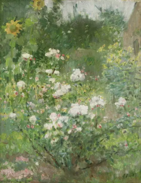 Fleurs dans le jardin - Buy Fine Paintings Online