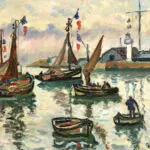 The Harbour at Honfleur thumbnail