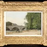 Le Pont Royal – Paris – 1874 thumbnail