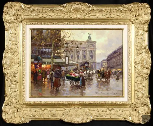 Place de L’Opera - Buy Fine Paintings Online