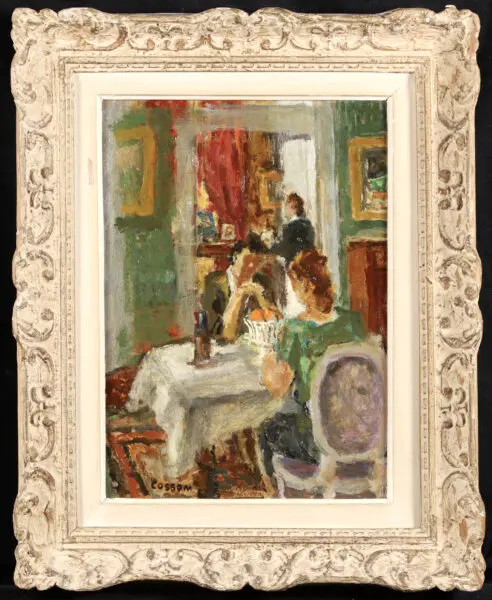 Figures in an Interior - Buy Fine Paintings Online