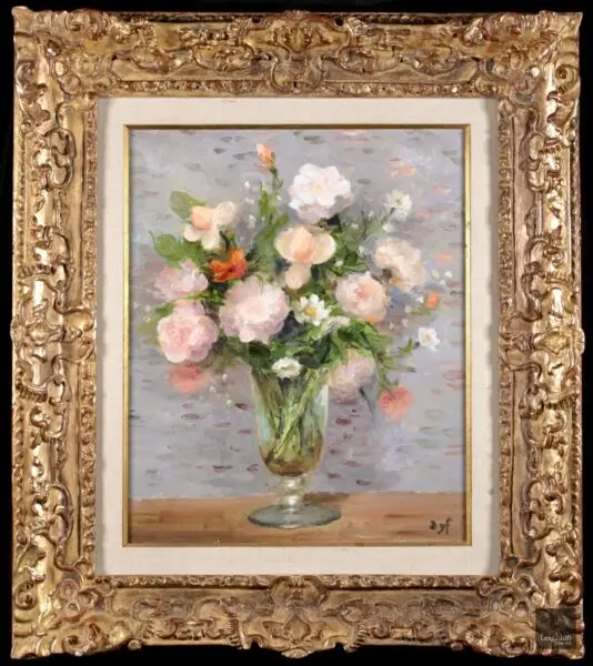 Roses in a Vase - Buy Fine Paintings Online