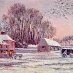 Chaumieres sous la neige – Moulineux thumbnail