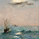 Boats by moonlight thumbnail