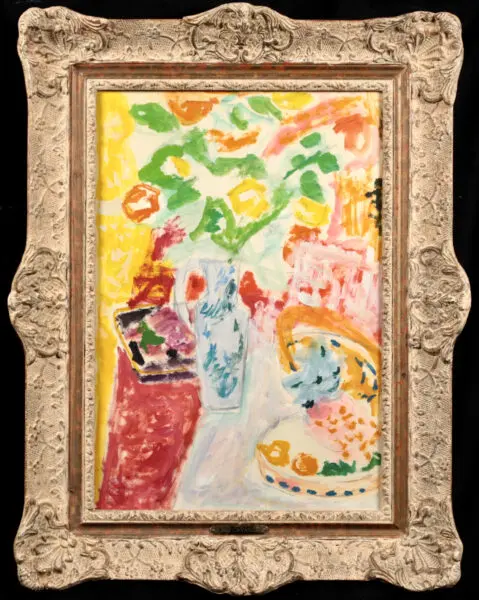 Bouquet de fleurs aux orange - Buy Fine Paintings Online
