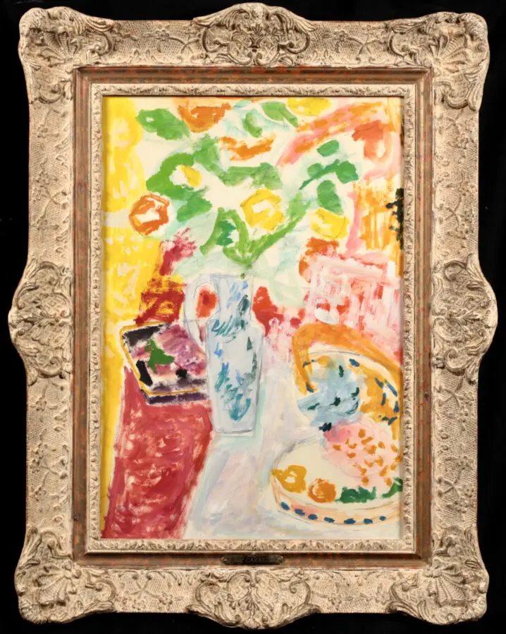 Bouquet de fleurs aux orange - Buy Fine Paintings Online