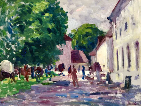 Le Marche du Gisors - Buy Fine Paintings Online