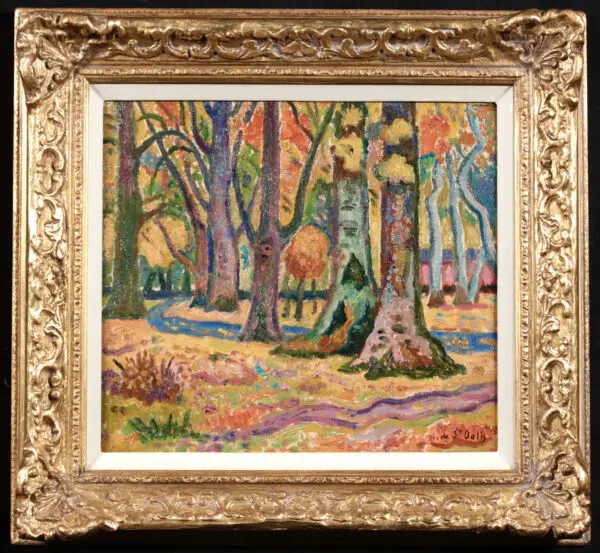 Sous-bois Notre Dame de Grâce – Honfleur - Buy Fine Paintings Online