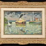 Honfleur – The Harbour Entrance thumbnail