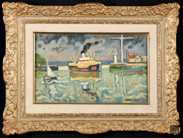 Honfleur – The Harbour Entrance - Buy Fine Paintings Online