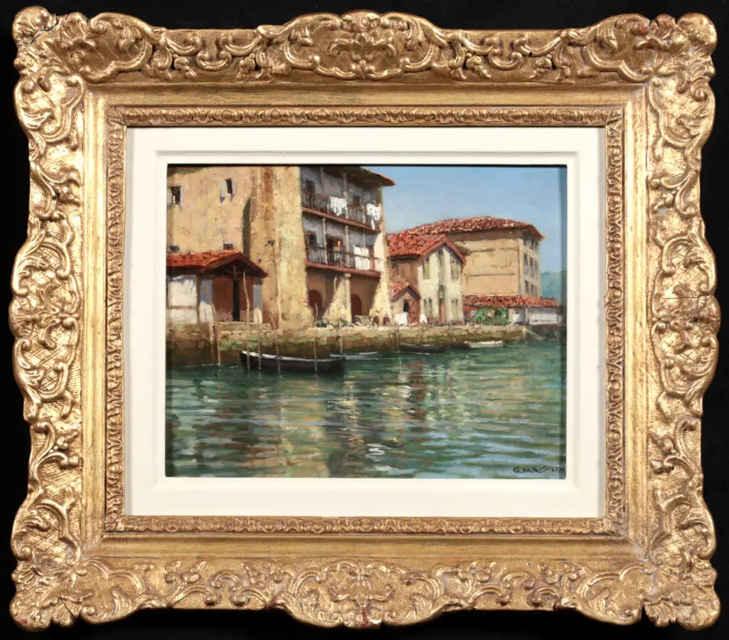 Fin de journee – Pasajes – Basque Country - Buy Fine Paintings Online