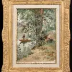 Pecheur au bord de la riviere thumbnail