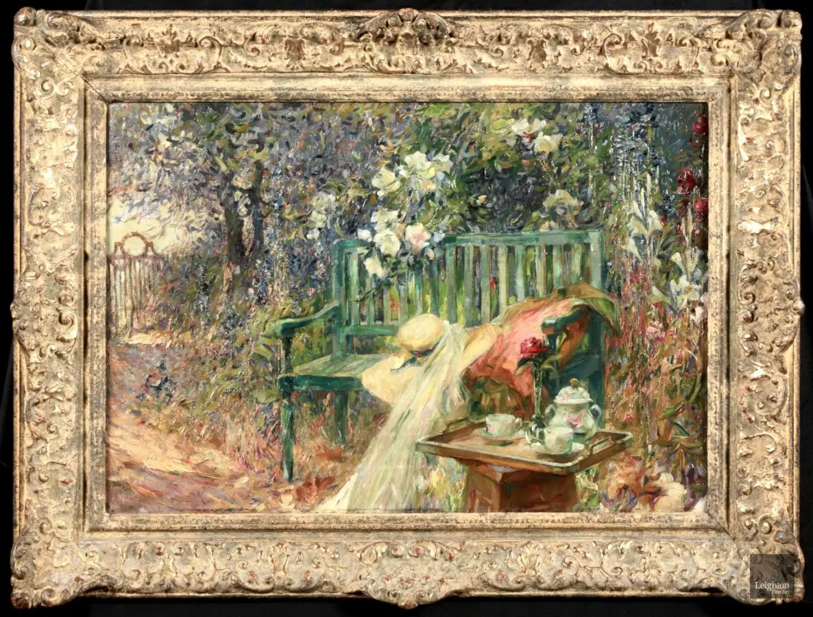 Teatime – The Artists Garden - Buy Fine Paintings Online