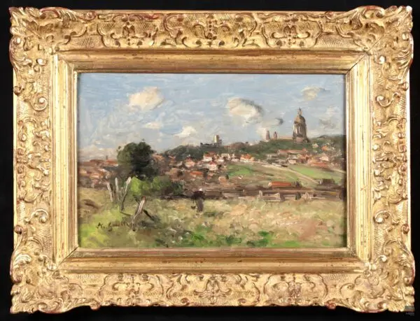 Crossing the Fields - Buy Fine Paintings Online