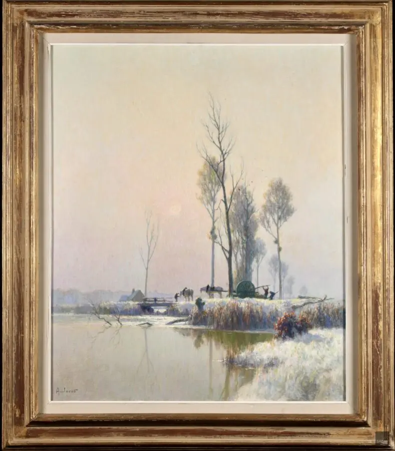 Sunlight on a frosty morning - Buy Fine Paintings Online